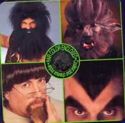 Theater Haare Deluxe Weiß