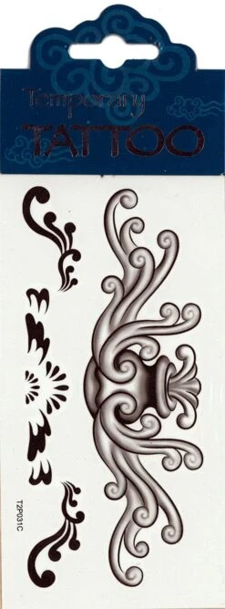 Flügel Tattoo Water Fountain