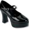 Mary Janes Pumps Schwarz