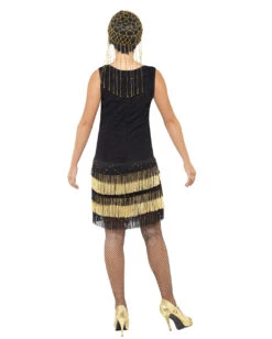 20s Flapper Damen Kostüm Mit Fransen 6 20s Flapper Damen Kostüm Mit Fransen -Halloween Kostüm Geschäft 20er jahre flapper damen kostuem mit fransen charleston kleid mit fransen 1920s fringed flapper costume 36626 03