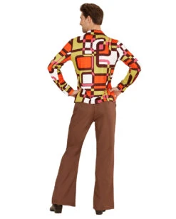 Groovy 70er Hemd Tubes -Halloween Kostüm Geschäft 70er jahre groovy hemd tubes hippie faschingskostuem 70s hippie shirt 29430 4