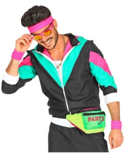 80er Jahre Bauchtasche -Halloween Kostüm Geschäft 80er jahre bauchtasche 80ies guerteltasche 80ies belt bag 38498 04