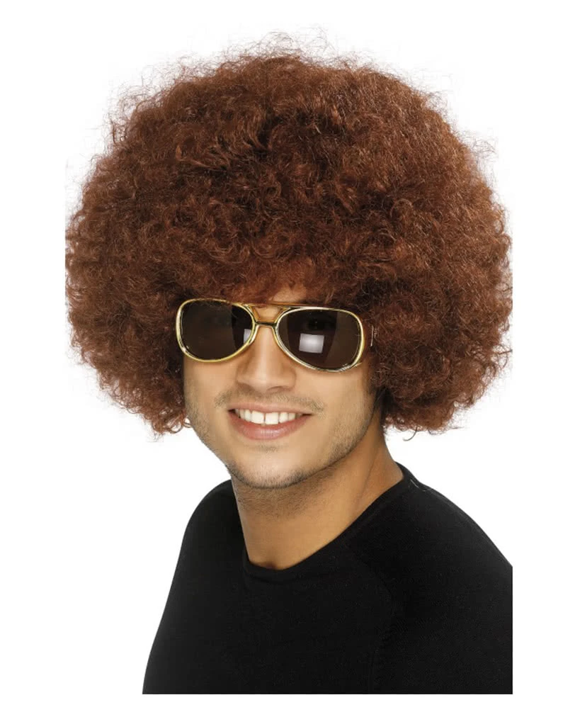 Afro Perücke Braun 1 Afro Perücke Braun