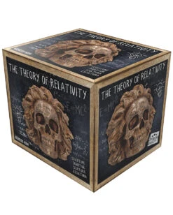 Albert Einstein Totenkopf 21cm -Halloween Kostüm Geschäft albert einstein totenkopf albert einstein totenschaedel albert einstein skull 54562 07