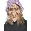 Alte Hexen Maske Mit Kopftuch