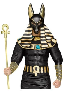 Anubis Herrenkostüm -Halloween Kostüm Geschäft anubis herrenkostuem aegypter karnevals kostuem faschings kostuem aegyptisch anubis costume 25805 3
