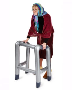 Aufblasbare Gehhilfe