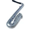 Aufblasbares Saxofon Silber