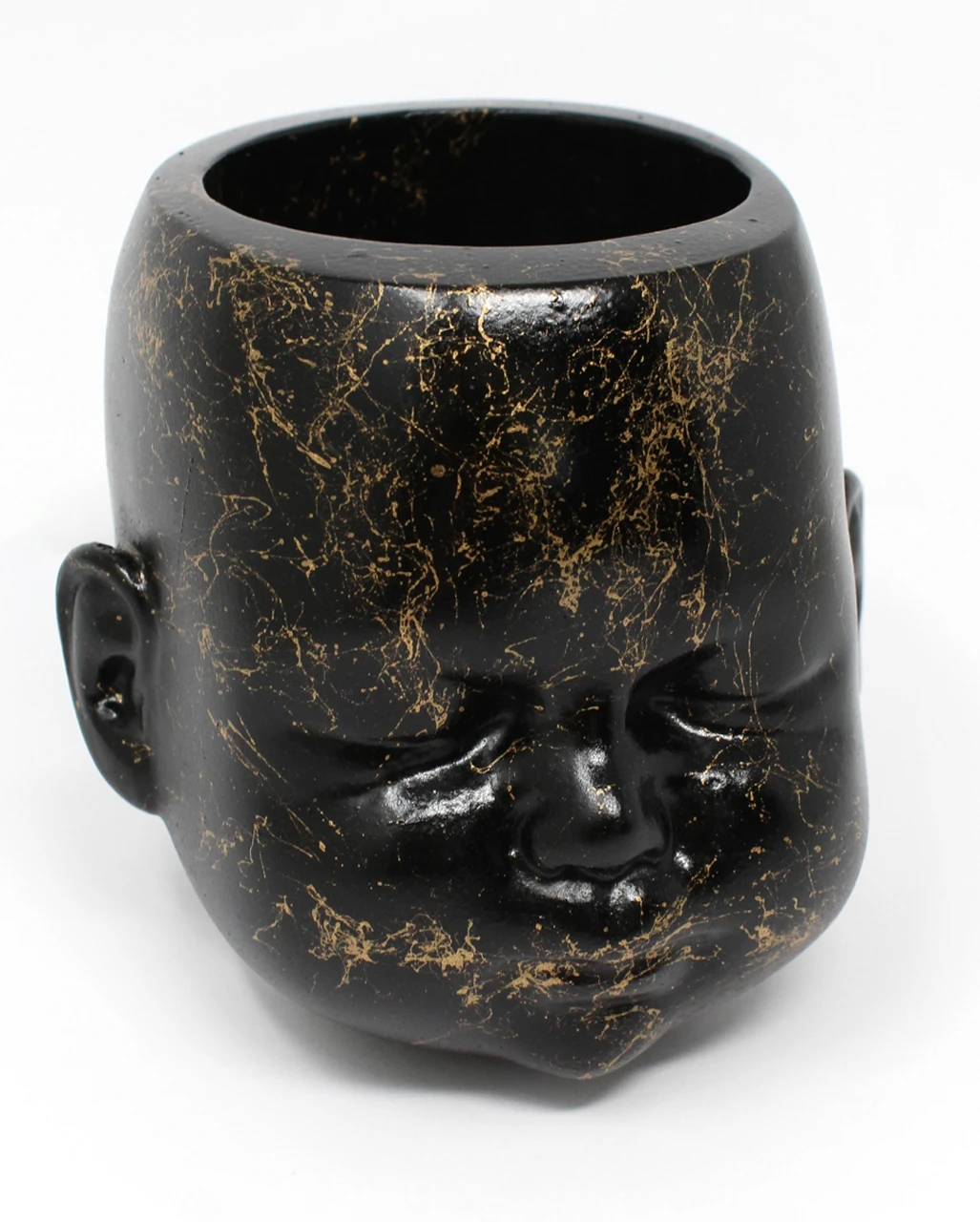 Baby-Puppenkopf Pflanzentopf 10cm 2 Baby-Puppenkopf Pflanzentopf 10cm – Bild 2