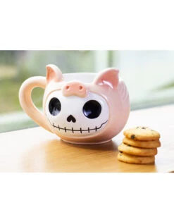 Bacon - Furrybones Keramik Tasse -Halloween Kostüm Geschäft bacon furrybones keramik tasse bacon furrybones ceramic mug furrybones tassen 51303 03