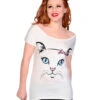 Damenshirt Katze