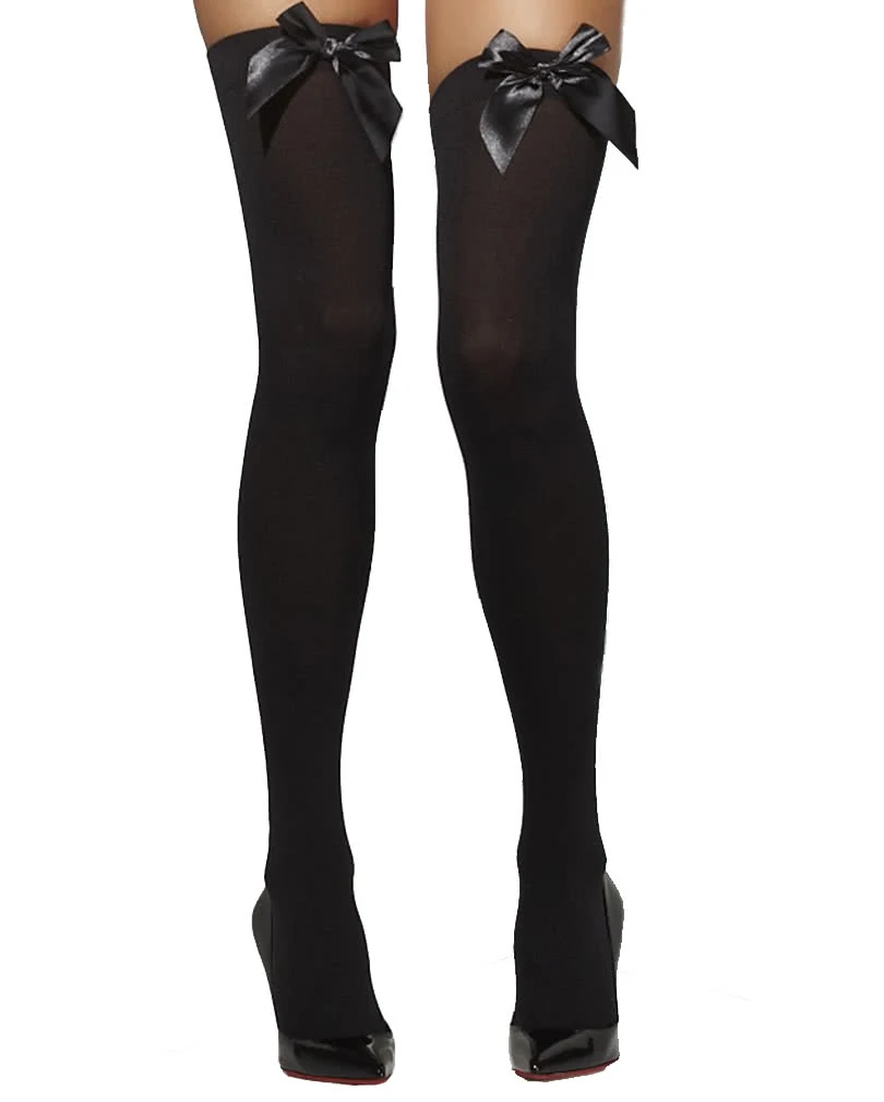 Blickdichte Halterlose Strümpfe Schwarz 1 Blickdichte Halterlose Strümpfe Schwarz