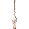Abgetrennte Zombie Hand Am Haken