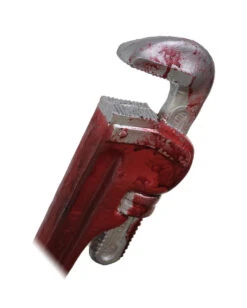 Blutiger Schraubenschlüssel Polsterwaffe -Halloween Kostüm Geschäft blutiger schraubenschluessel polsterwaffe blutige horror und halloween waffe larp zubehoer 36949 3