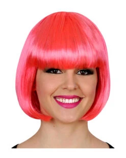 Bob Perücke Neonpink