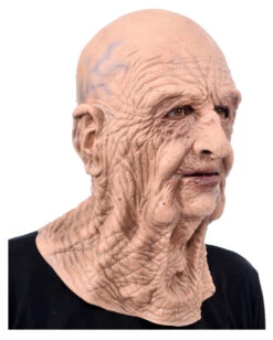 Böser Greis Maske 6 Böser Greis Maske -Halloween Kostüm Geschäft boeser opa maske grossvater maske halloween maske faschings maske 15375 03