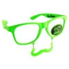 Glow In The Dark Partybrille Mit Bart