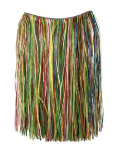 Bunter Hawaii-Rock Zum Binden