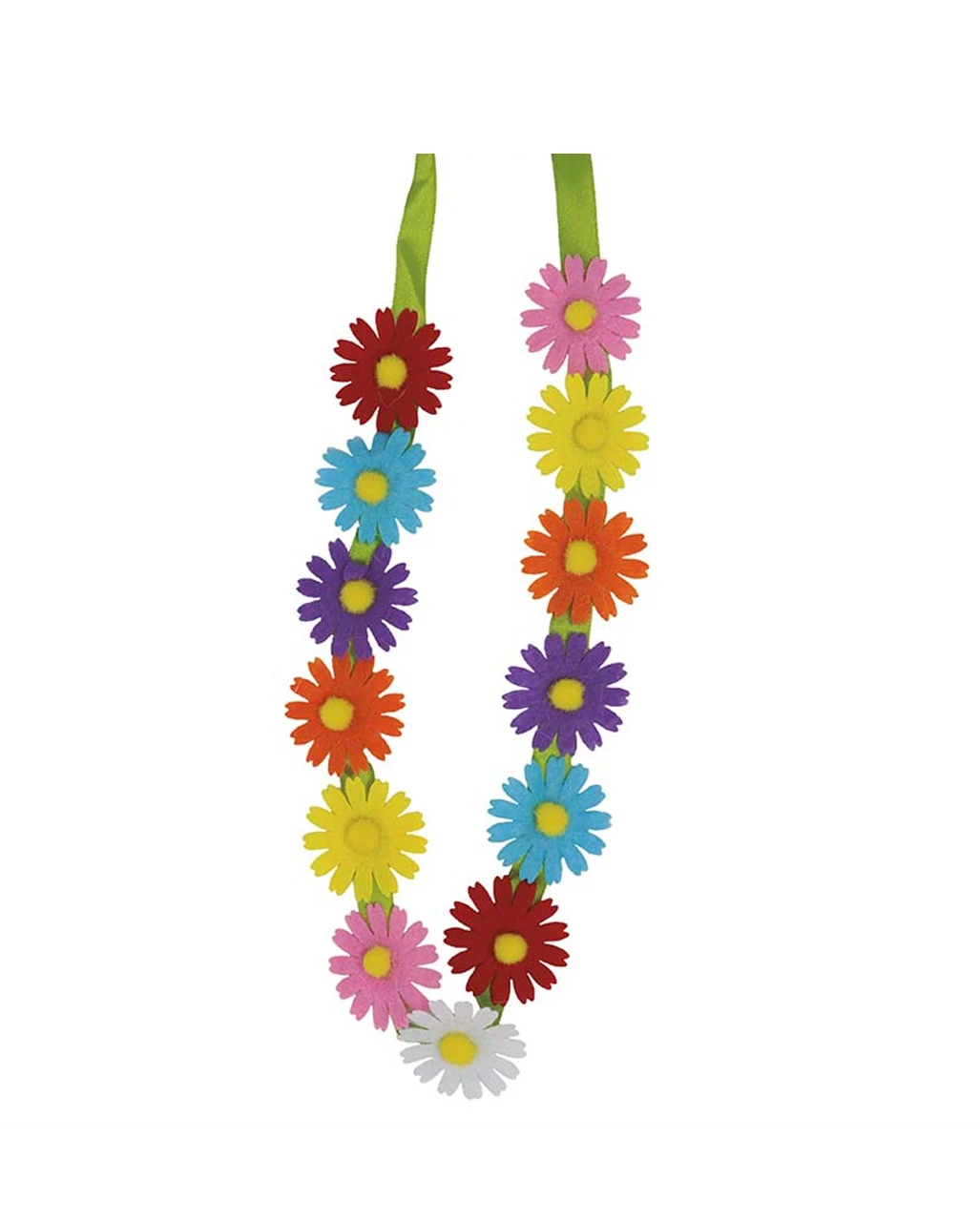 Buntes Hippie Blumen Haarband 2 Buntes Hippie Blumen Haarband – Bild 2