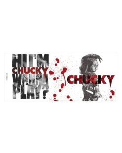 Chucky Wanna Play Tasse -Halloween Kostüm Geschäft chucky wanna play tasse halloween und horror merchandise und geschenke chucky mug 54165 3