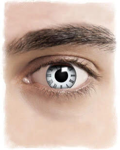 Halloween Kostüm Geschäft -Halloween Kostüm Geschäft clock kontaktlinse hutmacher bunny kontaktlinsen halloween sfx linsen mann