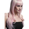 Damen Perücke Sienna Blond Pink