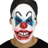 Crazy Clown Halbmaske