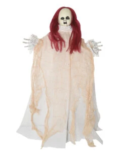Creepy Geisterpuppe Im Fetzengewand Hängefigur -Halloween Kostüm Geschäft creepy geisterpuppe im fetzengewand haengefigur spooky ghost doll hanging prop 50313 04