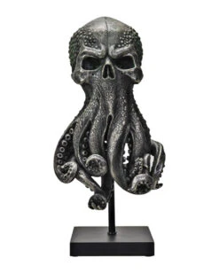 Cthulhu Totenkopf Figur Auf Ständer 33cm