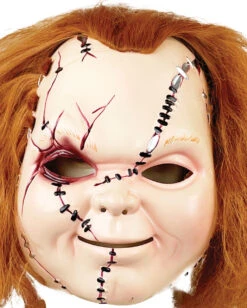 Curse Of Chucky - Chucky Maske -Halloween Kostüm Geschäft curse of chucky chucky maske childs play chucky mask chucky die moerderpuppe fanartikel 52673 4