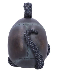 Das Schicksal Der Schlange Gothic Schädel 19cm -Halloween Kostüm Geschäft das schicksal der schlange gothic schaedel 19cm serpentine fate gothic snake skull gothic deko totenkopf 53993 3