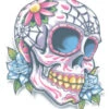 Day Of The Dead Klebetattoo Sugar Skull
