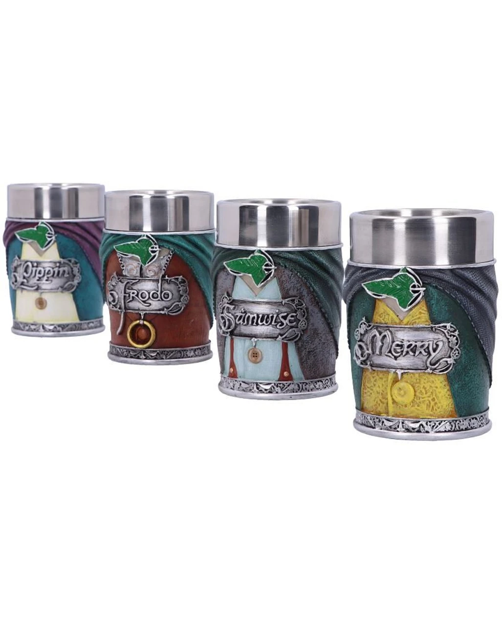 Der Herr Der Ringe Hobbit Shot Gläser 4 St. 2 Der Herr Der Ringe Hobbit Shot Gläser 4 St. – Bild 2