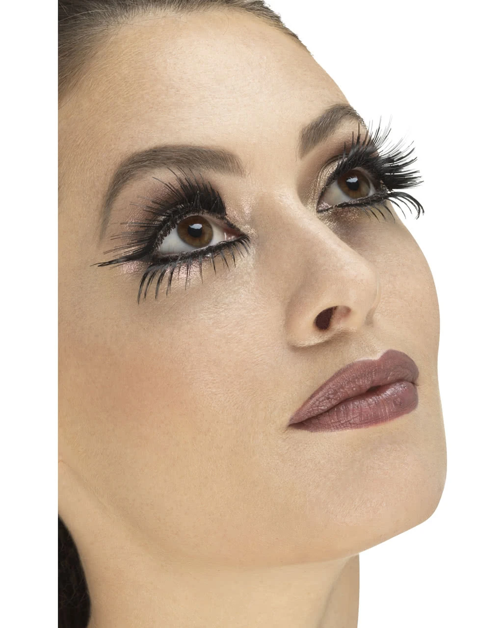 Dichte Federwimpern Ober- & Unterlid 1 Dichte Federwimpern Ober- & Unterlid