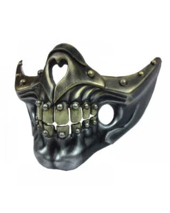 Dishonored Totenschädel Halbmaske -Halloween Kostüm Geschäft dishonored totenkopf halbmaske dishonored skull halfmask steampunk maske 50511 03