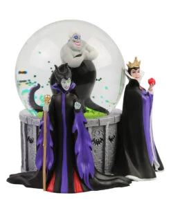 Disney Bösewichte Schneekugel 15 Cm -Halloween Kostüm Geschäft disney boesewicht schneekugel disney schurken wasserball disney villain waterball 52398 07