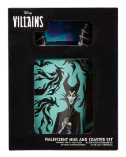 Disney Villains - Maleficent Tasse -Halloween Kostüm Geschäft disney villains maleficent tasse mit untersetzer maleficent mug and coaster set halloween und gothic geschenkartikel 50362 2