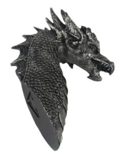 Drachenkopf Wanddekoration 40cm -Halloween Kostüm Geschäft drachenkopf wanddekoration drachenschaedel wanddekoration fantasy drachenfigur dragon head wall art 54782 04