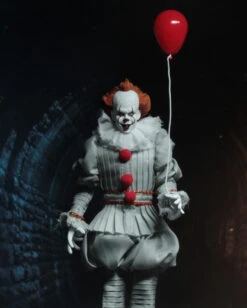 ES - Pennywise Action Figur 21 Cm Mit Bekleidung -Halloween Kostüm Geschäft es pennywise action figur 18cm mit bekleidung 37159 2