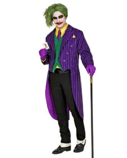 Evil Joker Clown Frack 4 Evil Joker Clown Frack -Halloween Kostüm Geschäft evil joker clown frack evil joker tailcoat halloween kostuem joker kostuem 52043 02
