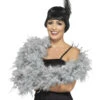 Deluxe Boa Silber