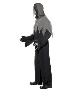 Gruselige Grim Reaper Robe 6 Gruselige Grim Reaper Robe -Halloween Kostüm Geschäft fetzen zombie kostuem gevatter tod verkleidung halloween reaper kostuem 21034 3