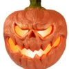 Fieser Halloween Kürbis Mit Licht 18cm