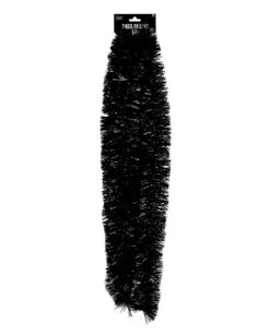 Fransen Girlande Schwarz 275 Cm