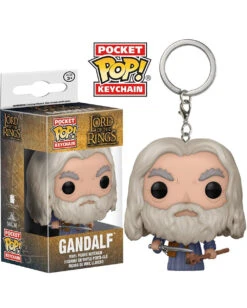 Gandalf Schlüsselanhänger Pocket POP -Halloween Kostüm Geschäft gandalf schluesselanhaenger pocket pop geschenkartikel fuer herr der ringe fans lord of the rings keychain 29988 3