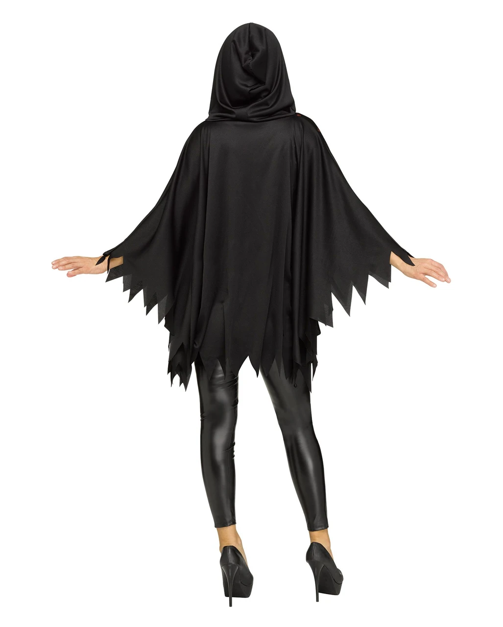 Ghost Face Glitzer Poncho 2 Ghost Face Glitzer Poncho – Bild 2