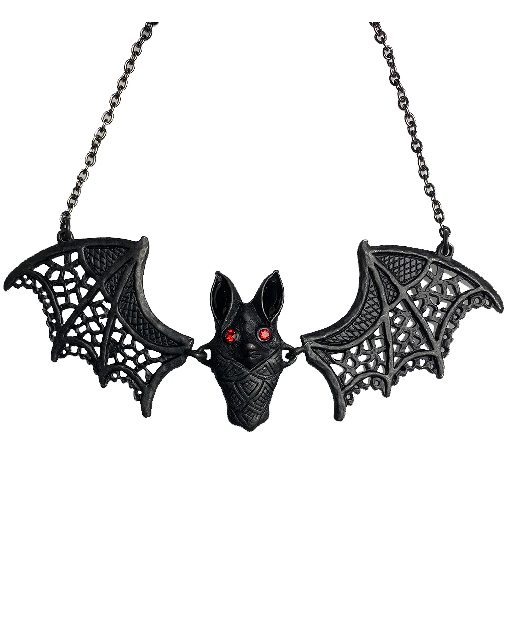 Gothic Kette Fledermaus 2 Gothic Kette Fledermaus – Bild 2
