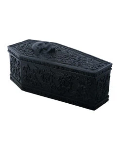 Gothic Sarg Box Mit Floralem Muster