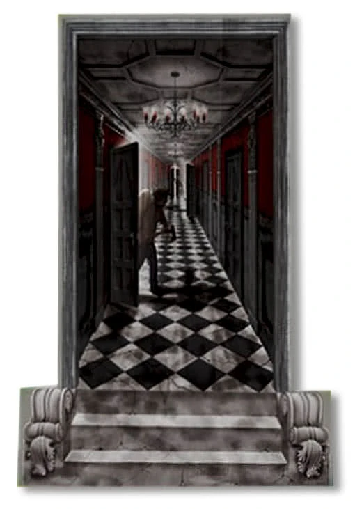 Gothic Horrorflur Wandfolie 1 Gothic Horrorflur Wandfolie