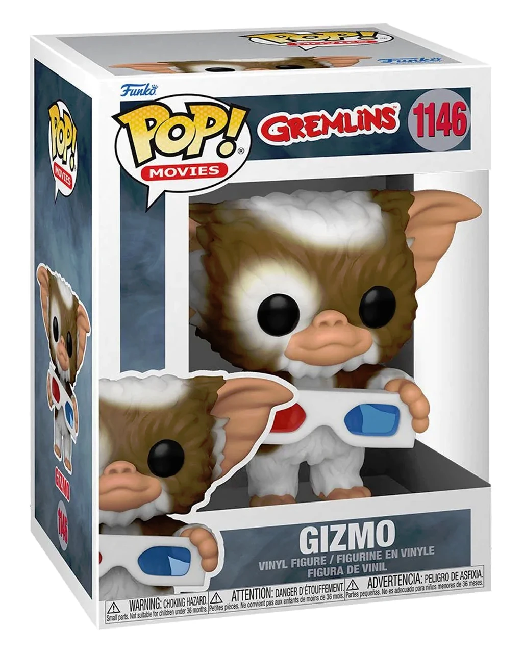 Gremlins Gizmo Mit 3D Brille - Funko POP! Figur 2 Gremlins Gizmo Mit 3D Brille - Funko POP! Figur – Bild 2